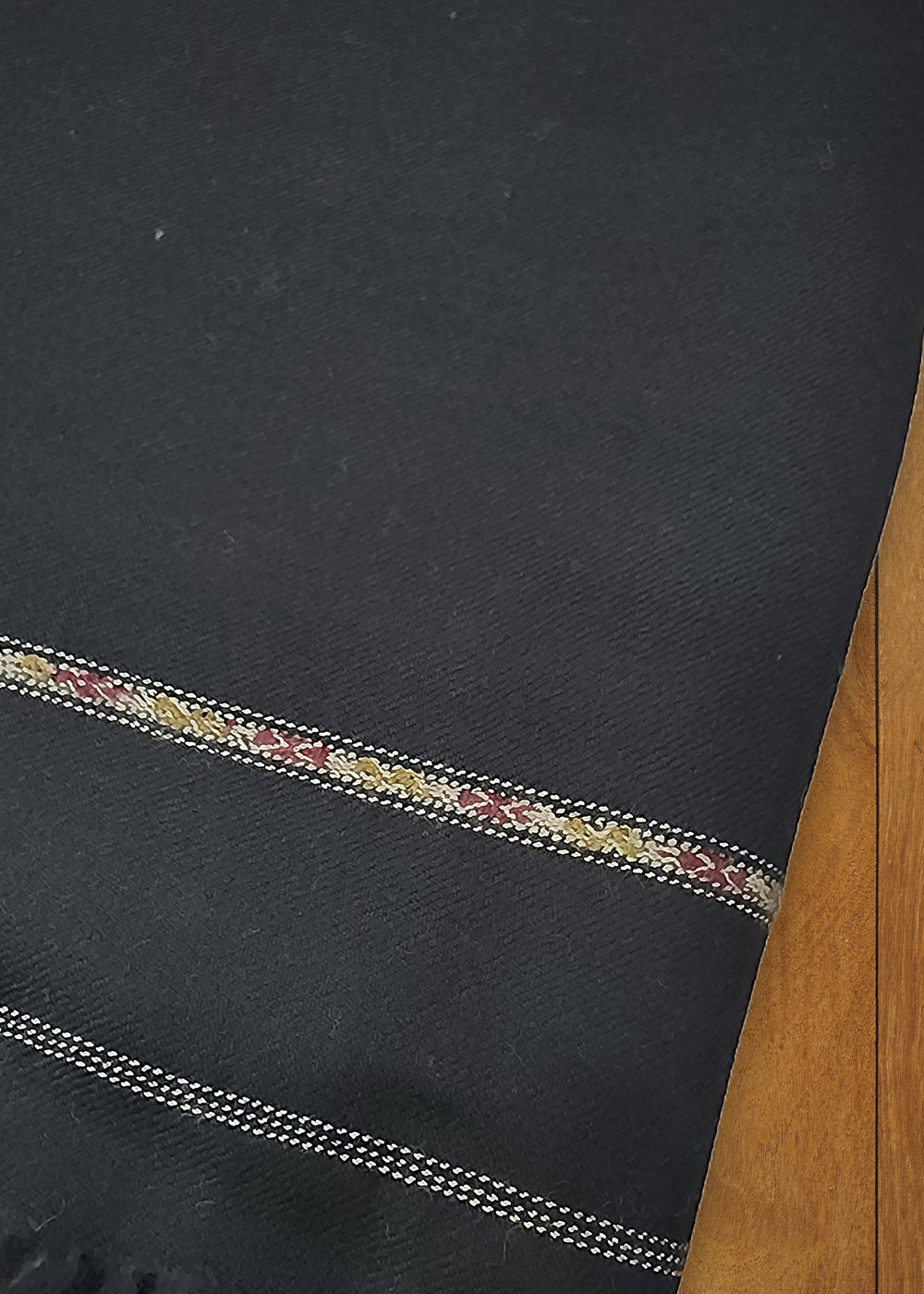 Black Woolen Shawl