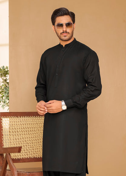 FATHER & SON BLACK KURTA SHALWAR