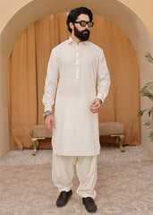 Cream Kameez Shalwar