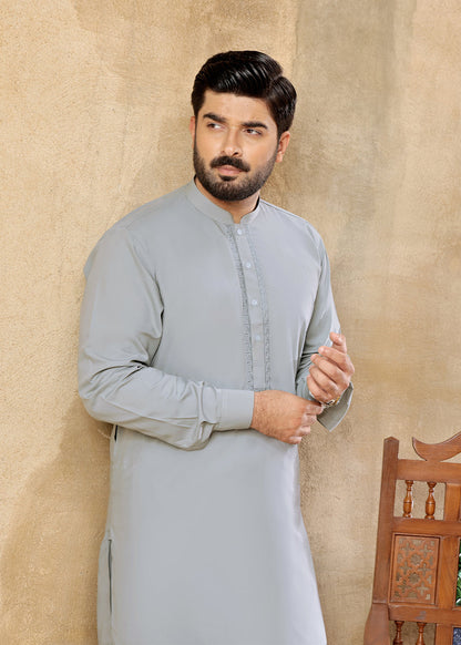 GRAY-KURTA-SHALWAR