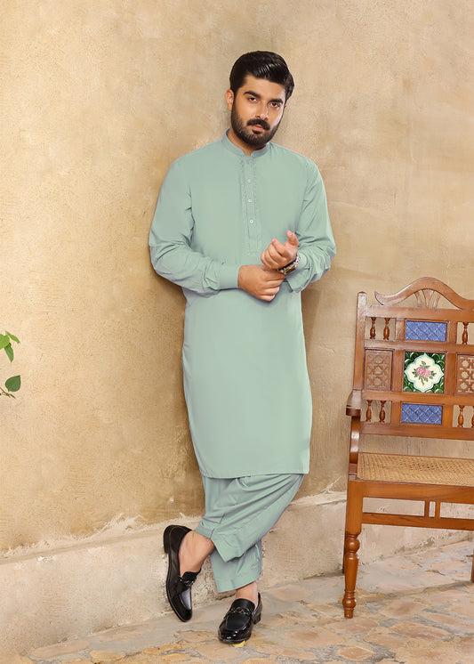 M-GREEN-KURTA-SHALWAR