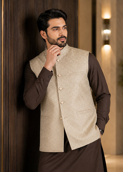Light Beige WAISTCOAT