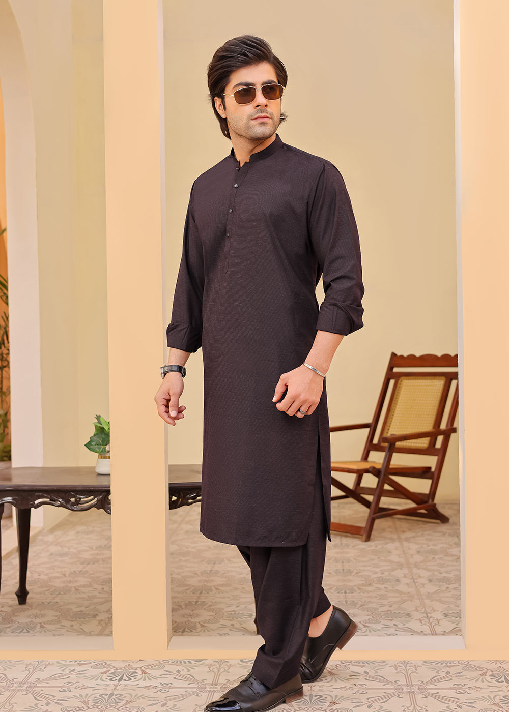 MAROON KURTA SHALWAR