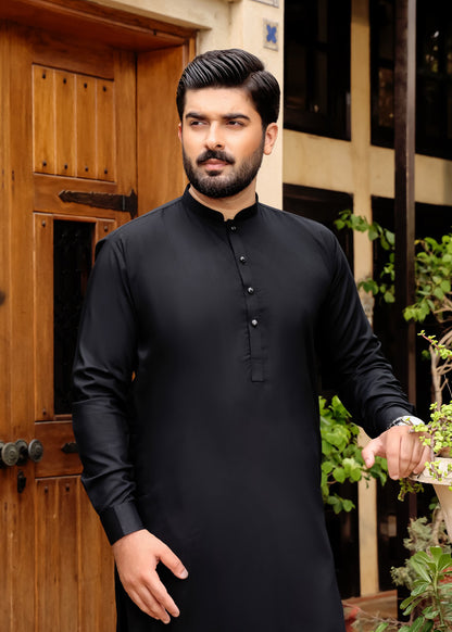BLACK-KURTA-SHALWAR