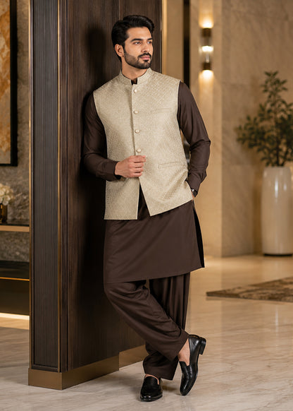 Light Beige WAISTCOAT