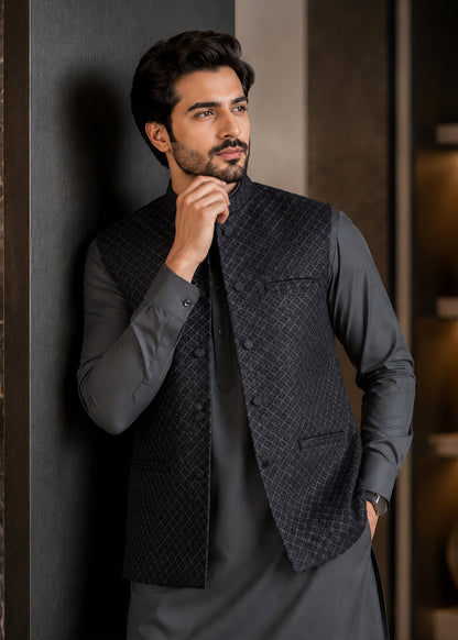 Black WAISTCOAT