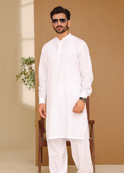 FATHER & SON WHITE KURTA SHALWAR