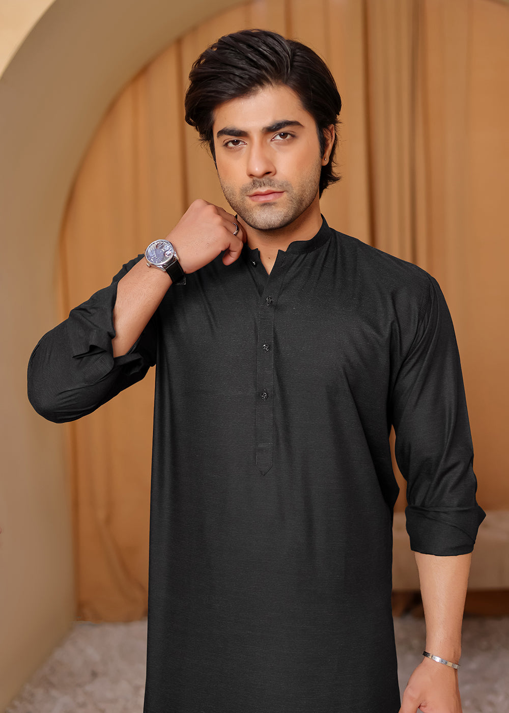 CHARCOAL KURTA SHALWAR