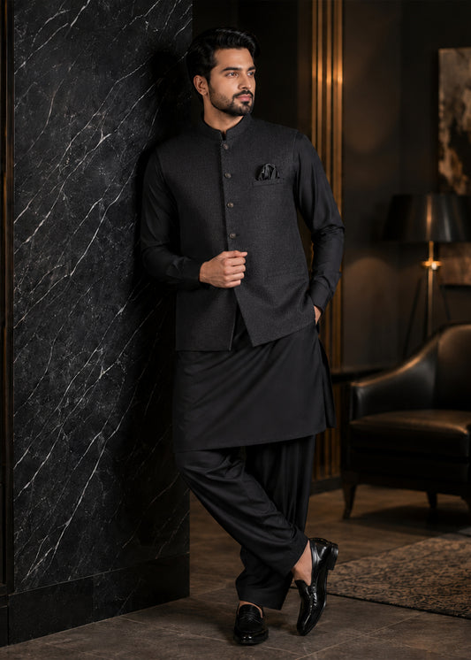 Black WAISTCOAT
