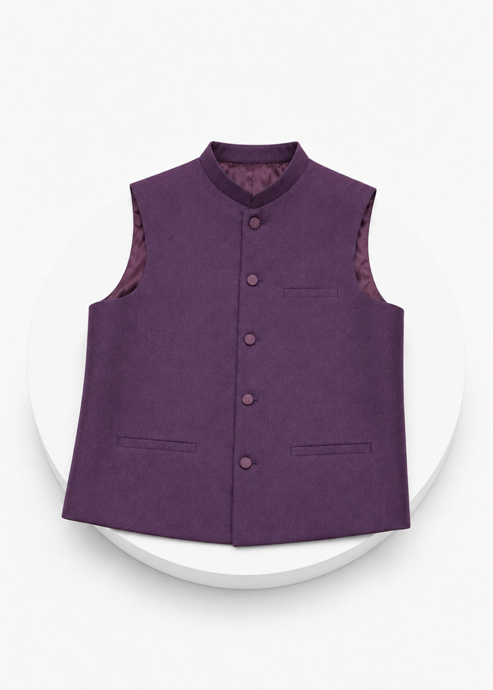 Purple WAISTCOAT