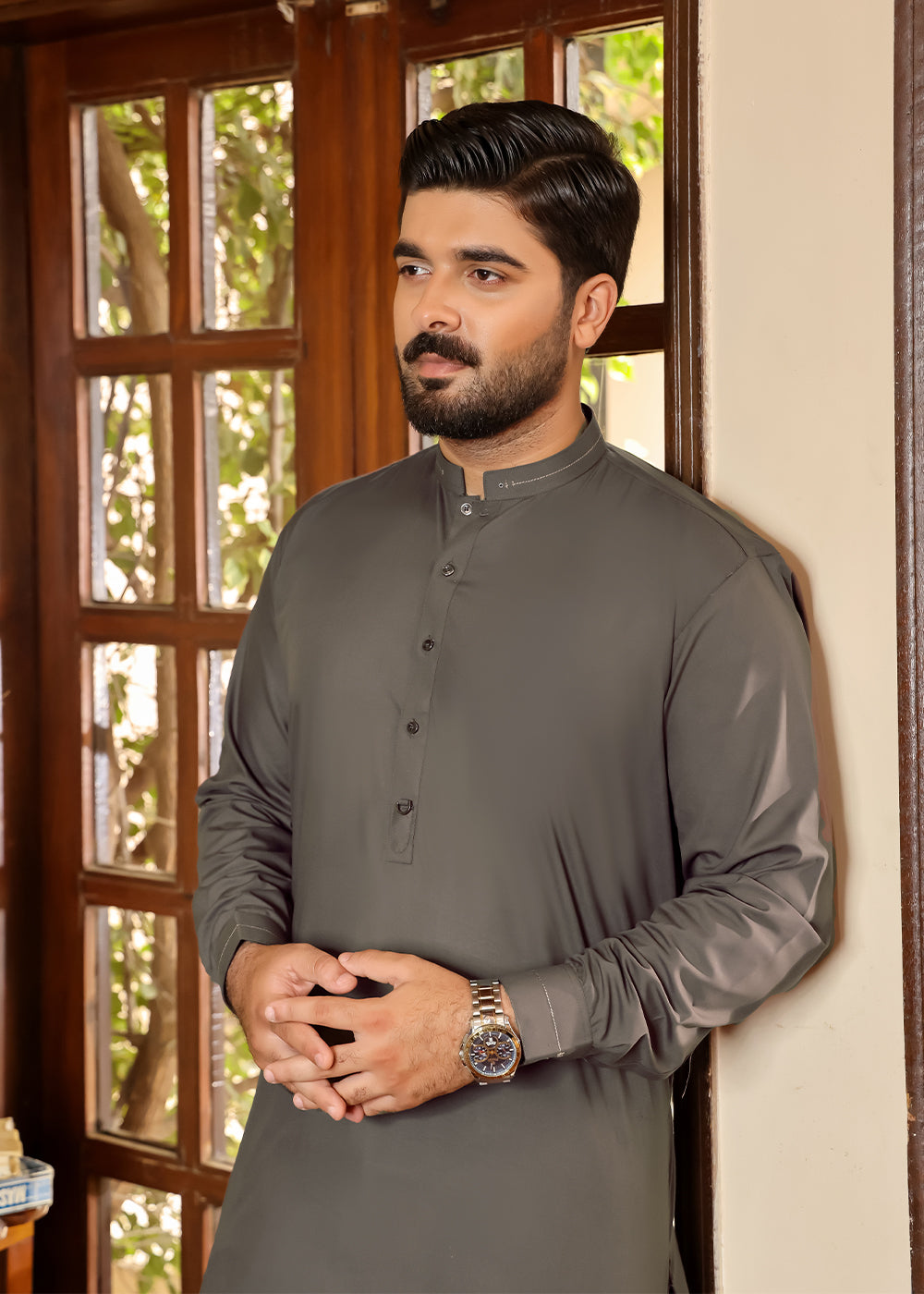 GRAY-FESTIVE-KURTA-PAJAMA