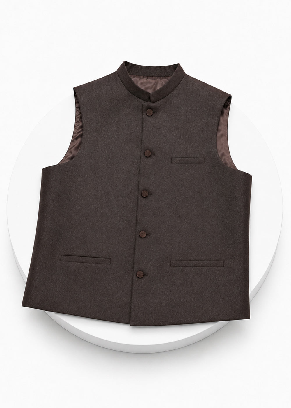 Brown  WAISTCOAT