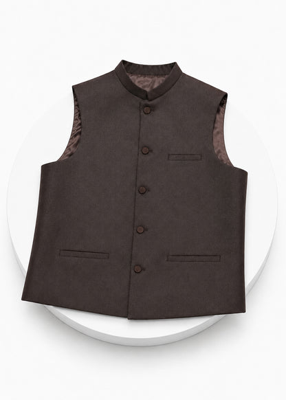 Brown  WAISTCOAT