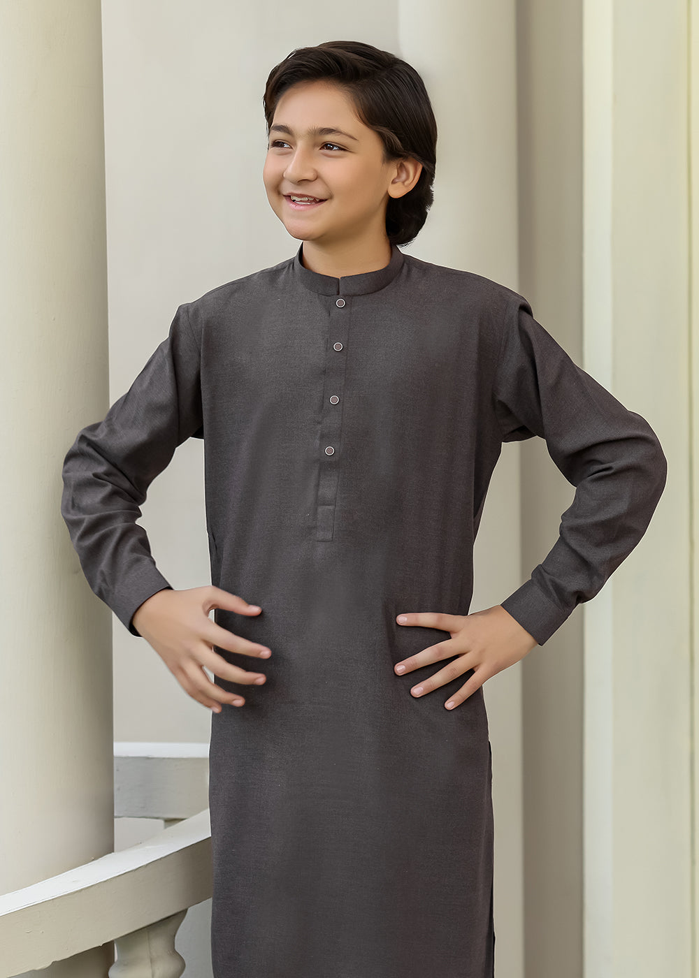 BROWN KURTA PAJAMA