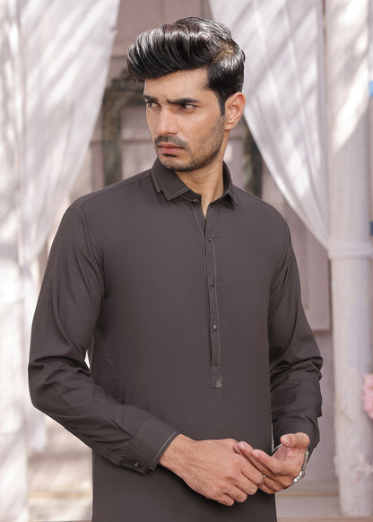 GRAY DESIGNER KAMEEZ SHALWAR
