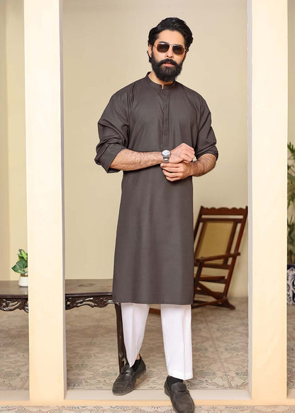 MOCHA BROWN TWO TONE KURTA