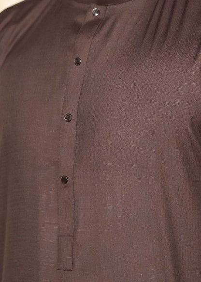 BROWN TWO TONE KURTA