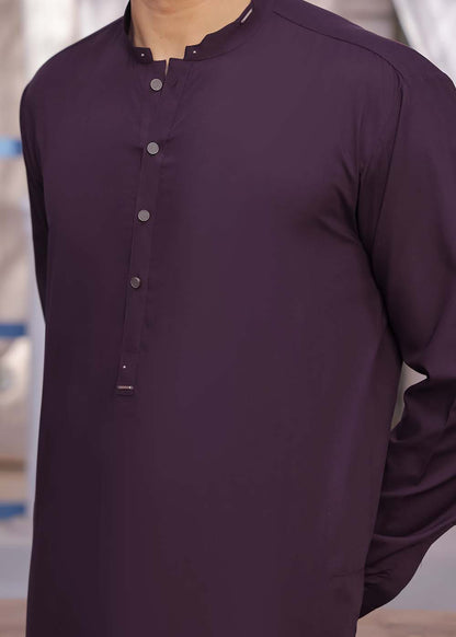 BURGONDY blended designer kurta shalwar