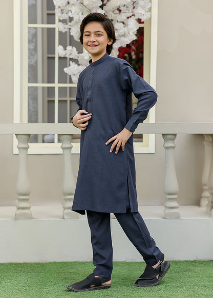 BLUISH GRAY KURTA PAJAMA