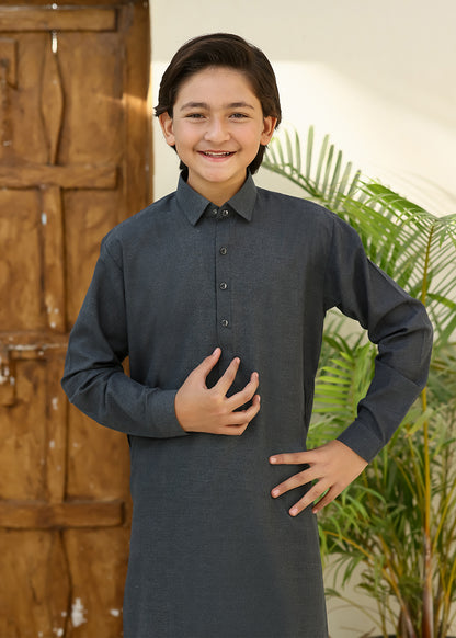 MALAYSIAN GRAY KAMEEZ SHALWAR