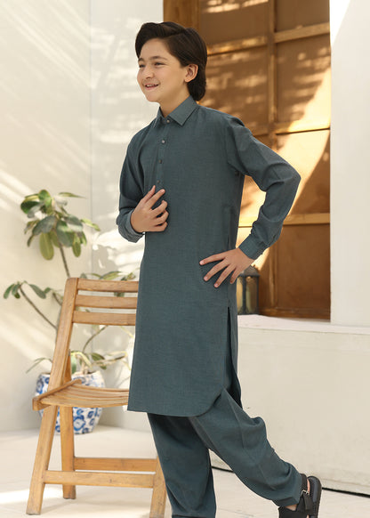 TEAL GREEN KAMEEZ SHALWAR