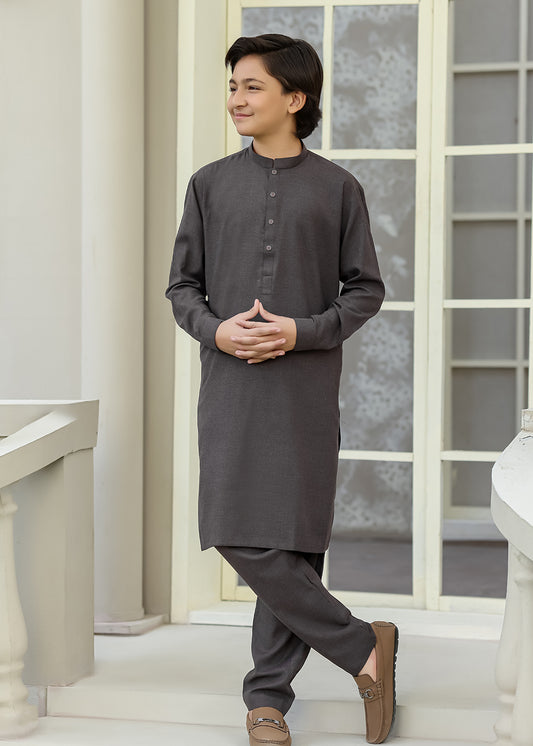 BROWN KURTA PAJAMA