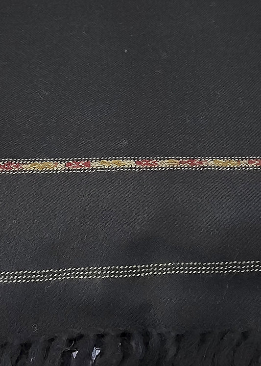 Black Woolen Shawl