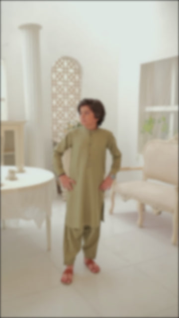 PISTA GREEN KURTA SHALWAR