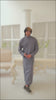 PURPLISH GREY KUWAITI JUBBA