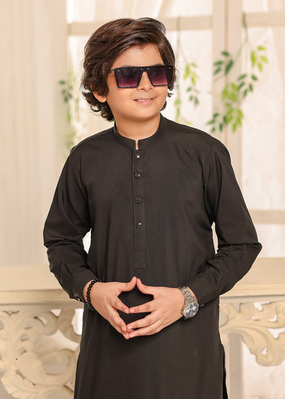 BLACK KURTA PAJAMA