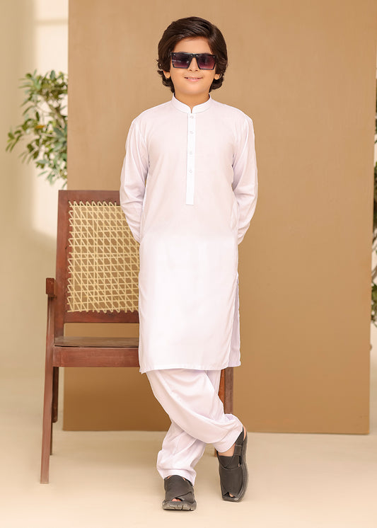WHITE KURTA SHALWAR