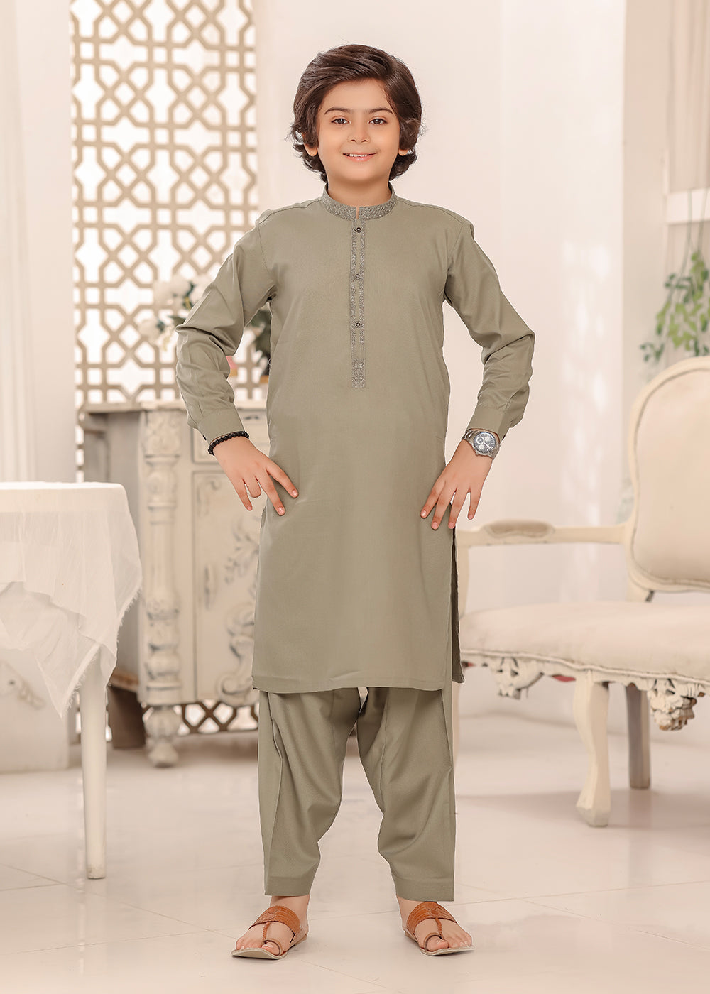 PISTA GREEN KURTA SHALWAR
