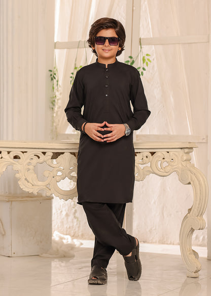 BLACK KURTA PAJAMA
