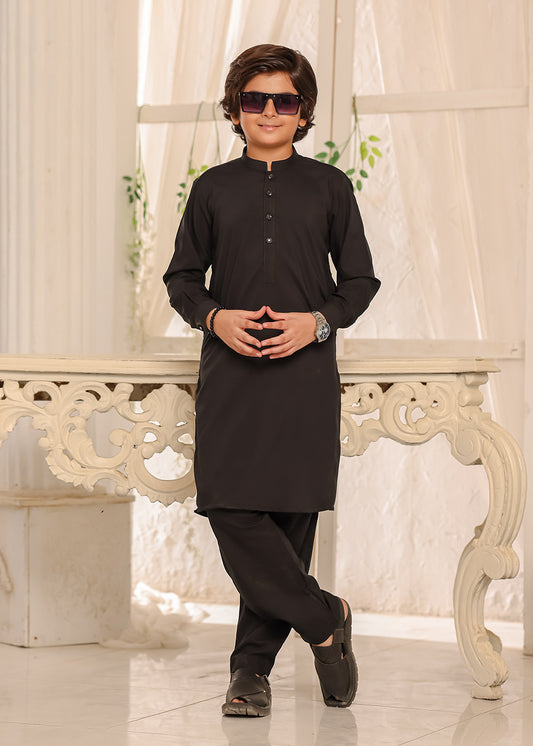 BLACK KURTA PAJAMA