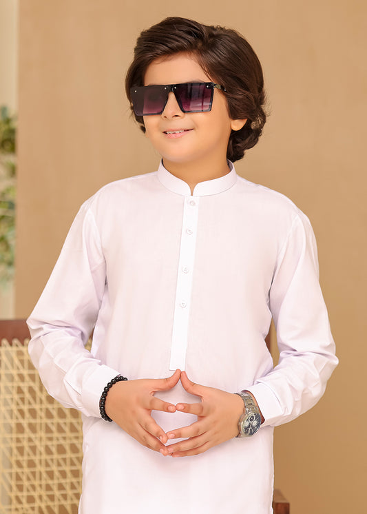 WHITE KURTA SHALWAR