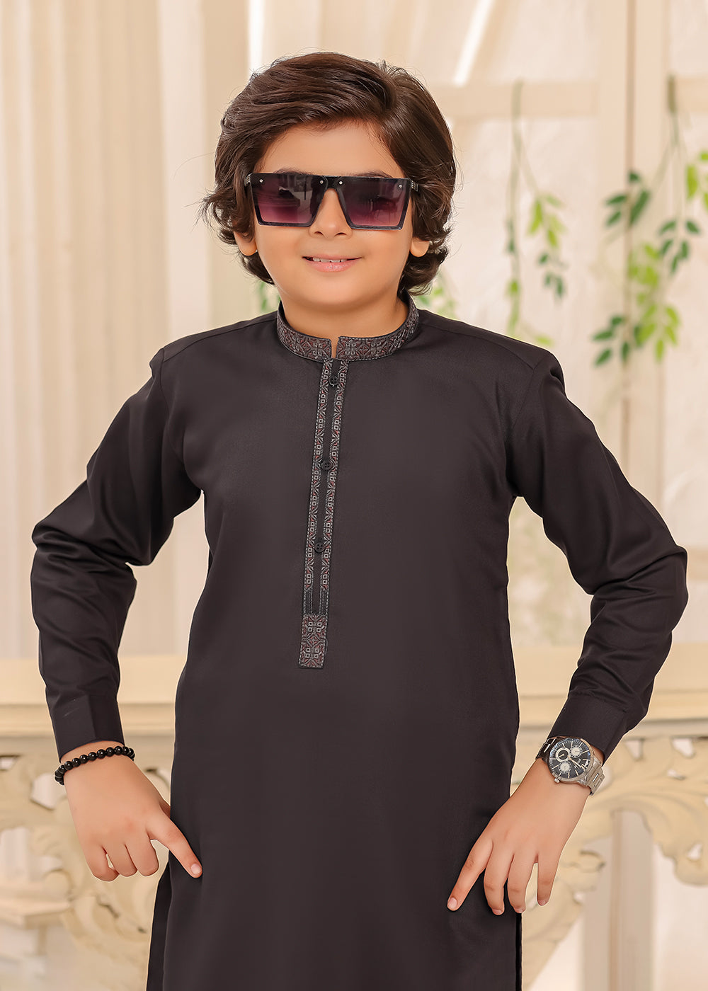 COCOA BROWN KURTA SHALWAR