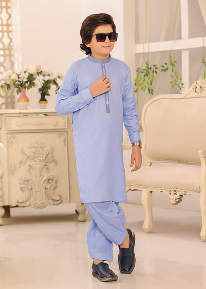 BLUE KURTA SHALWAR
