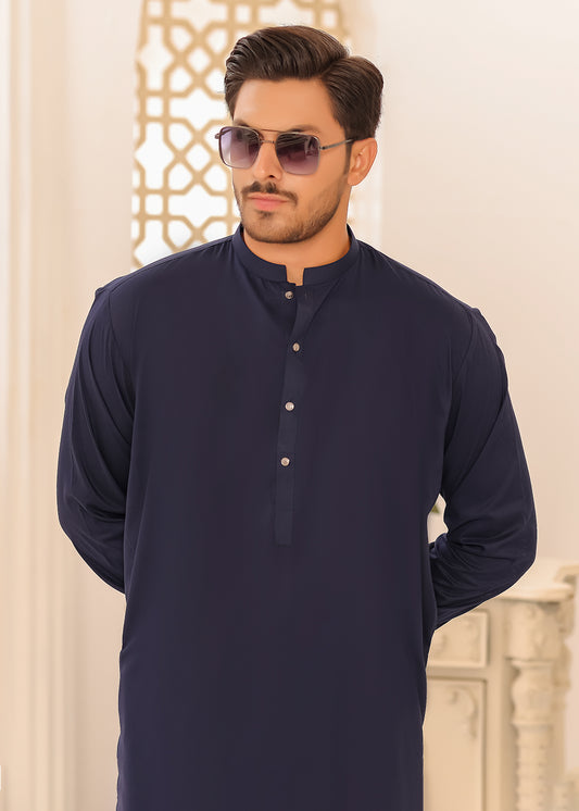 NAVY BLUE KURTA PAJAMA